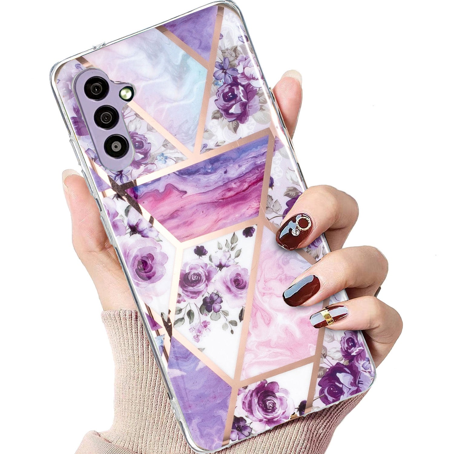 For Samsung Galaxy A34 5G Soft TPU Phone Case Electroplating Pattern IMD Cover For Samsung Galaxy A34 5G Soft TPU Phone Case Electroplating Pattern IMD Cover